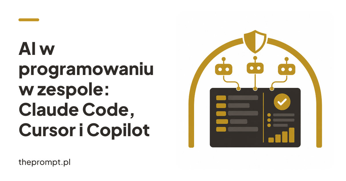 AI w programowaniu w zespole: Claude Code, Cursor i Copilot