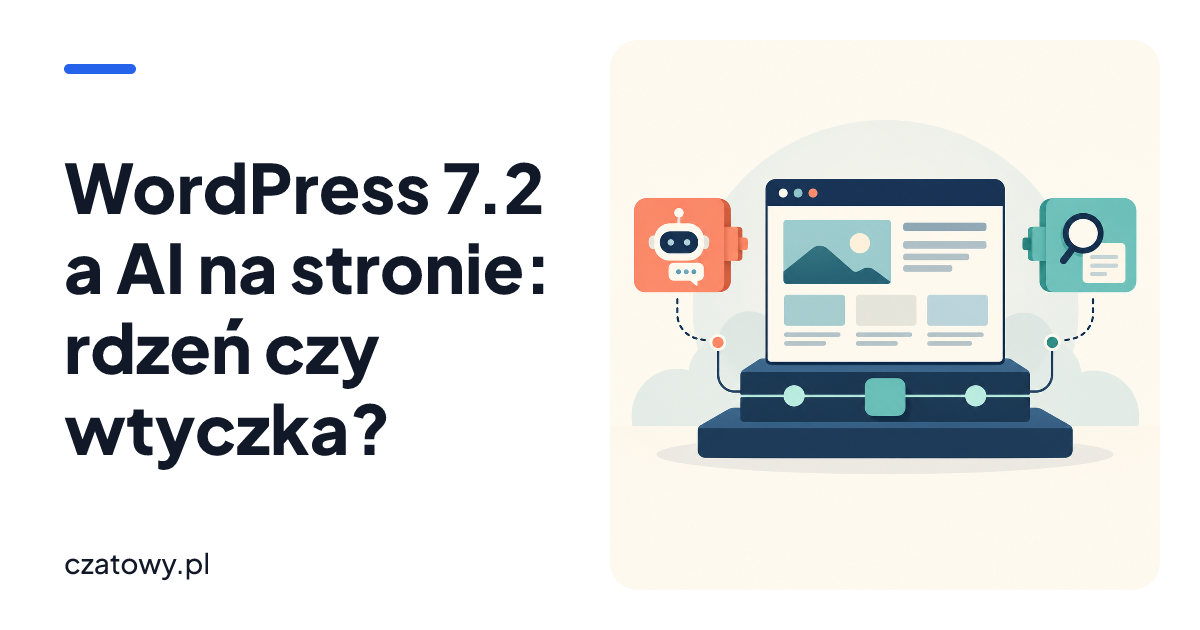 WordPress 7.2 a AI na stronie: rdzeń czy wtyczka?