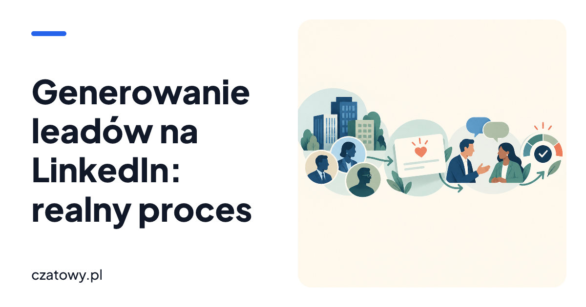 Generowanie leadów na LinkedIn: realny proces