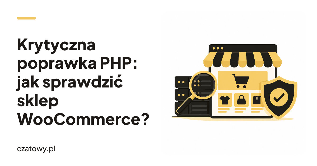 Krytyczna poprawka PHP: jak sprawdzić sklep WooCommerce?