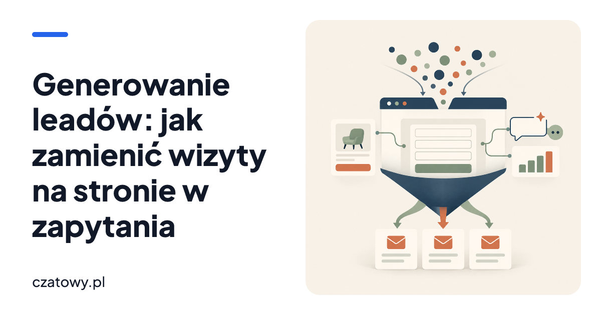 Generowanie leadów: jak zamienić wizyty na stronie w zapytania