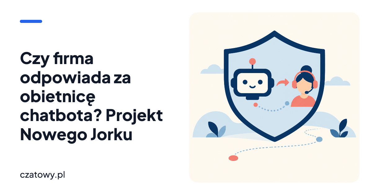 Czy firma odpowiada za obietnicę chatbota? Projekt Nowego Jorku