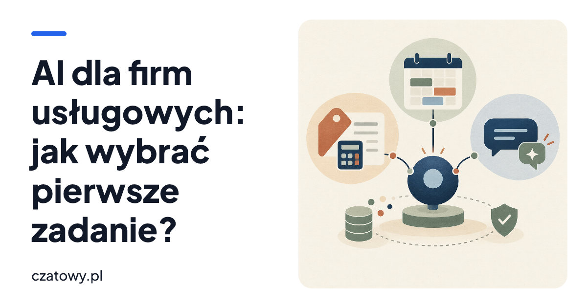 AI dla firm usługowych: jak wybrać pierwsze zadanie?