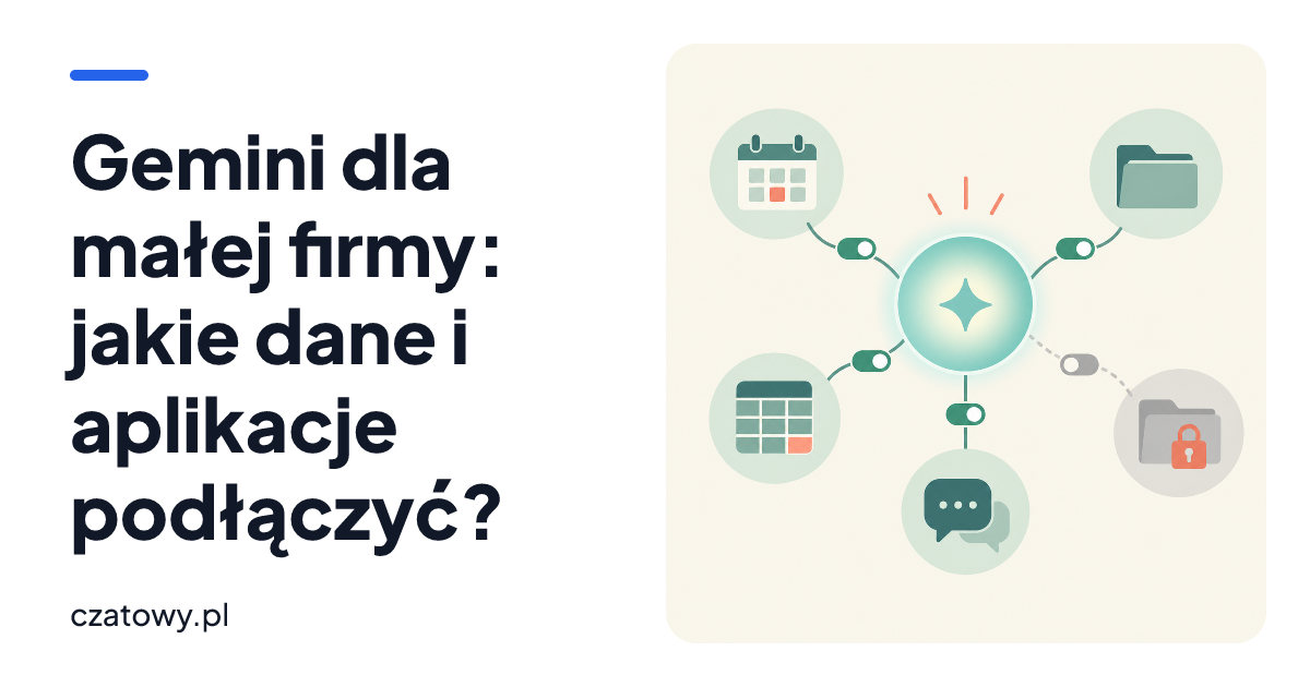 Gemini dla małej firmy: jakie dane i aplikacje podłączyć?