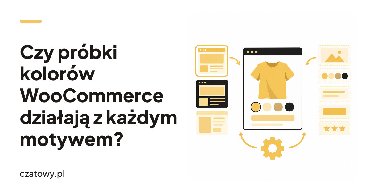 Czy próbki kolorów WooCommerce działają z każdym motywem?