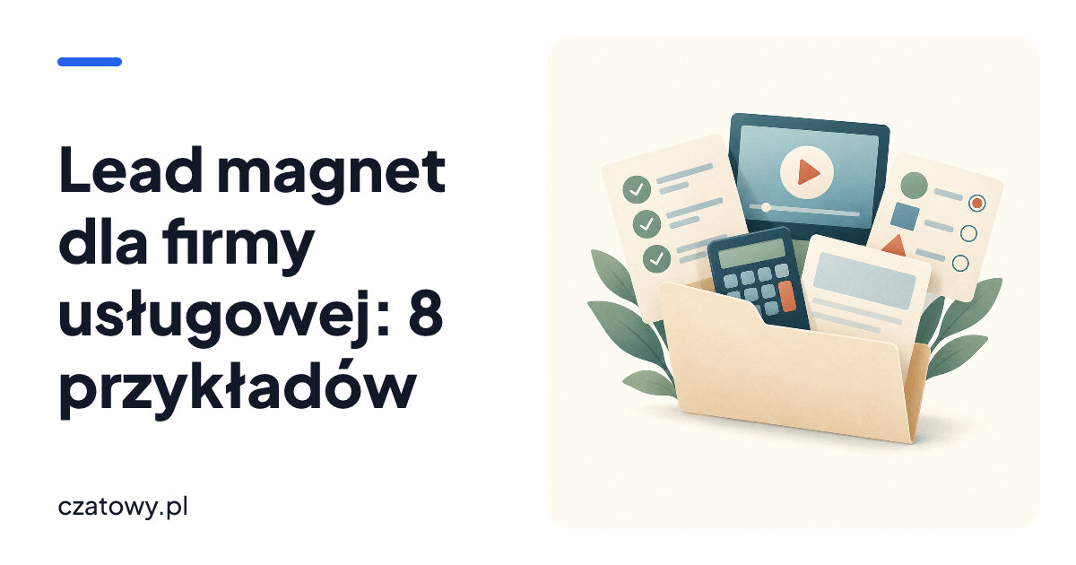 Lead magnet dla firmy usługowej: 8 przykładów